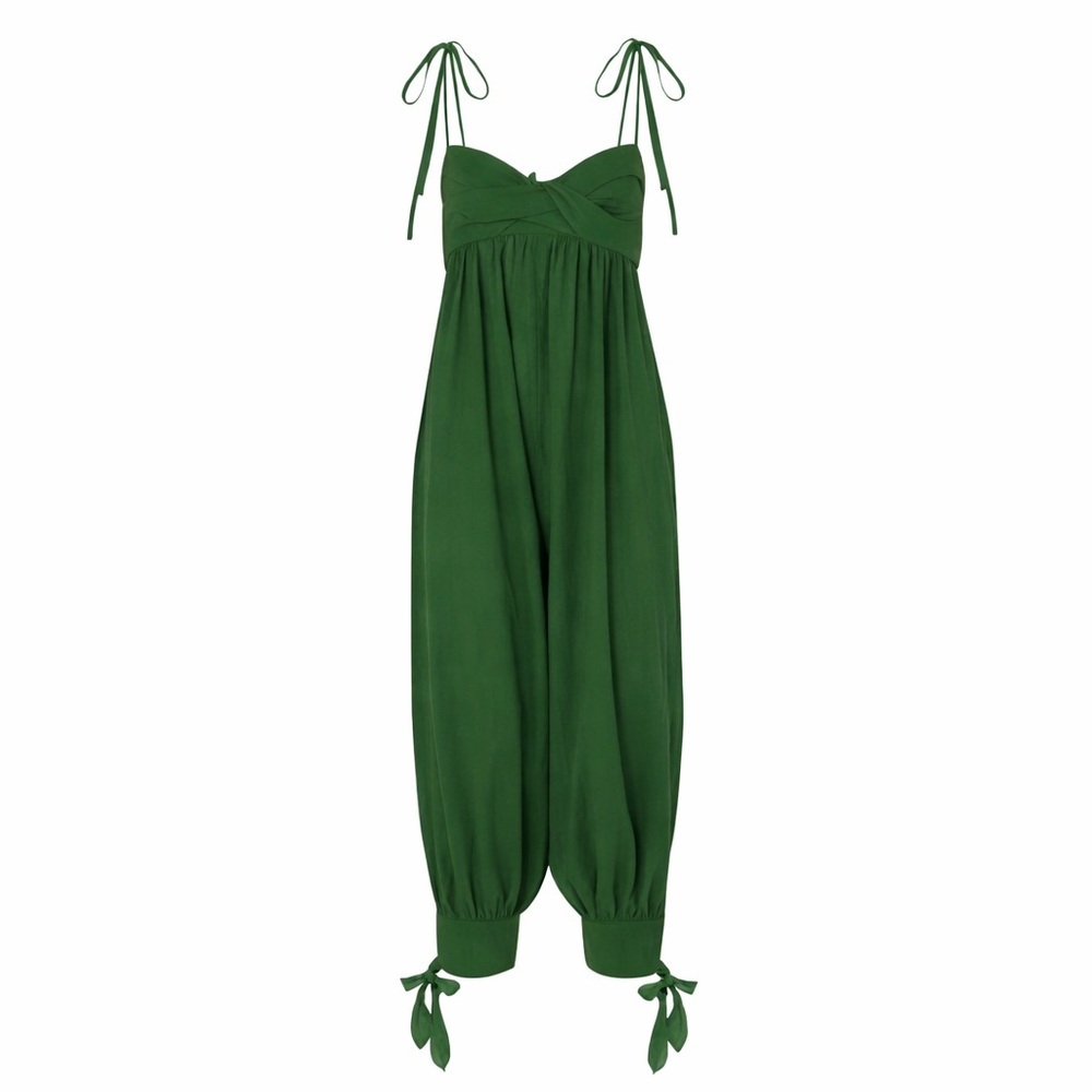 Three Graces 8 London Reed 100% cotton 0875 Jumpsuit bow tie women romper
